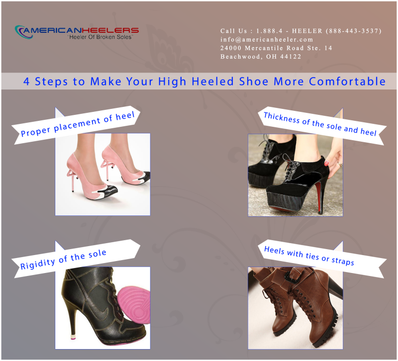 4 Steps to Make Your High Heeled Shoe More Comfortable